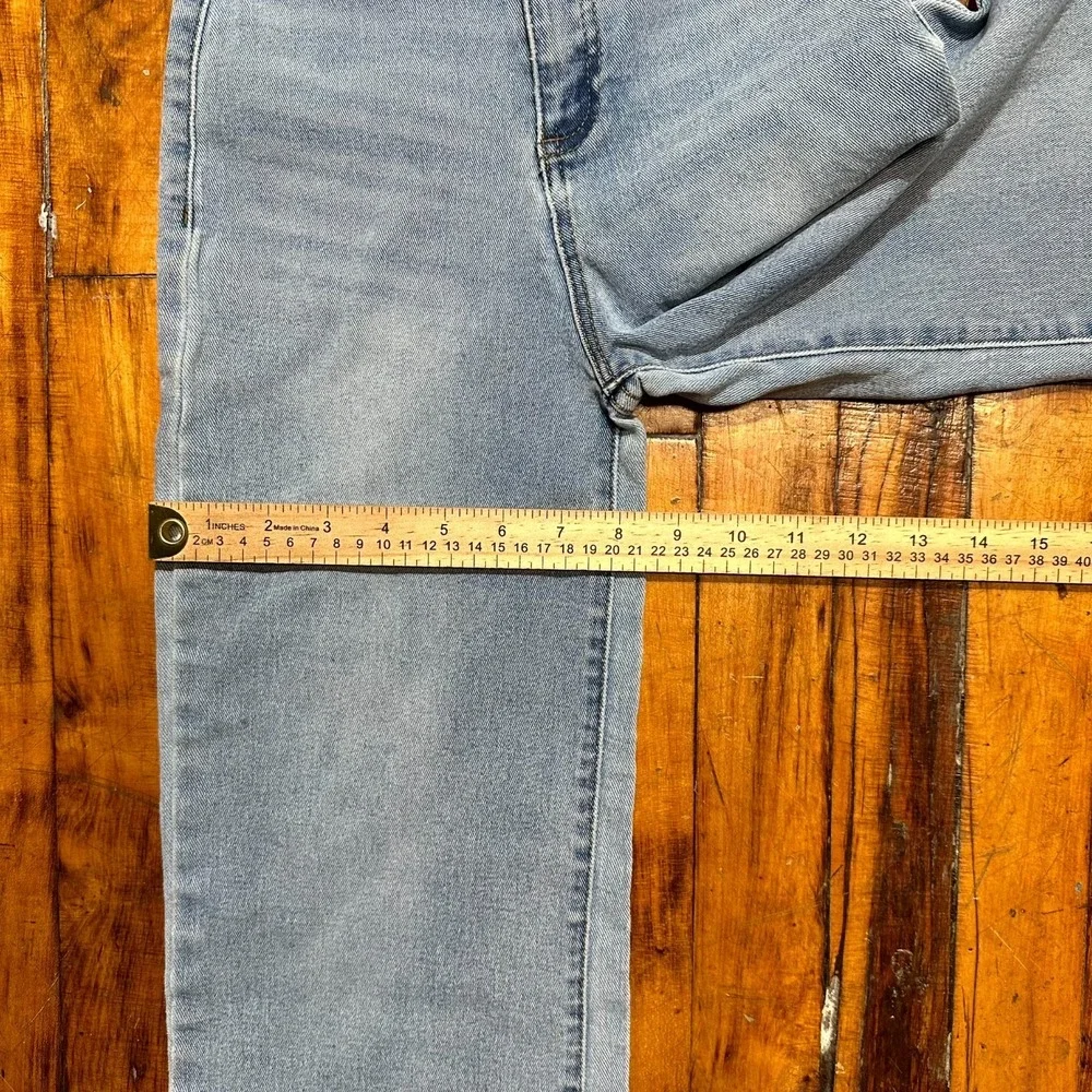 Jessica Simpson Jeans Girls Size 10 Blue Denim Light Wash Mia Wide‎ Leg Classic